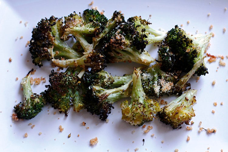 pečená brokolice